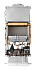Настенный газовый котел  Гепард 12 MOV - фото